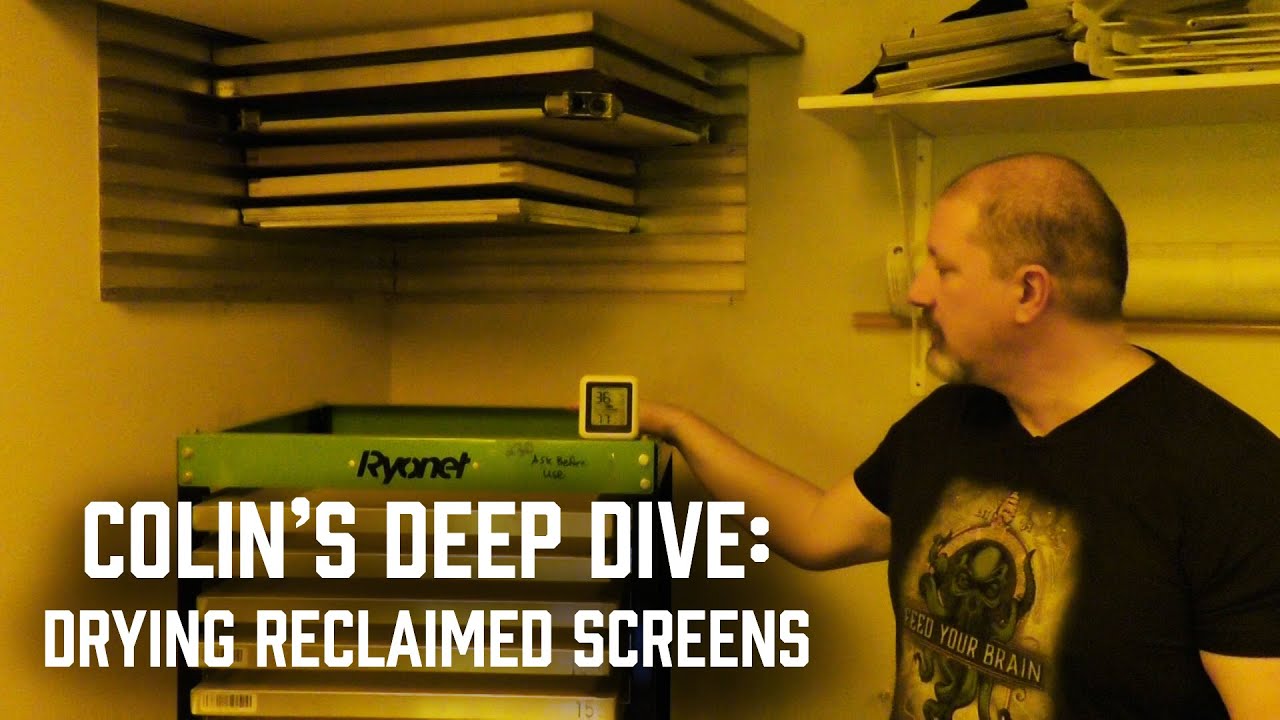 How To Dry Reclaimed Screens And Build