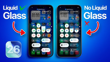iOS 26 Update - Liquid Glass vs NO Liquid Glass!