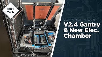 Voron v2 Ep. 12 - V2.4 Gantry & New Electronics Chamber