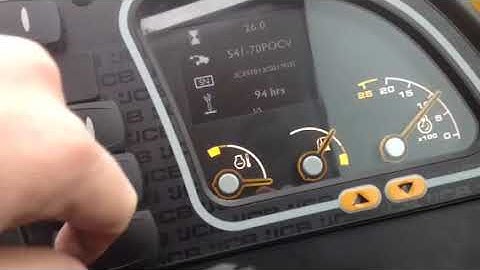 Jcb service reset