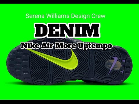 Nike Air More Uptempo x Serena Williams Design Crew Shoes