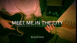 How to play Meet Me In The City by The Black Keys on guitar - fingerstyle blues lesson