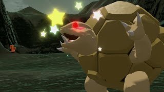 This Shiny Alpha Pokémon rocks!