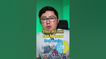 This AI tool can be your second brain #aitools #secondbrain