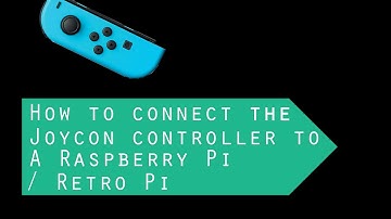 How to connect Joycons to a Raspberry Pi / Retro Pi
