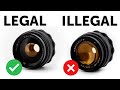 5 illegal lens modifications