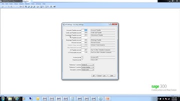 Sage 300 Basics - Month End Processes