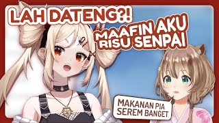 Risu Shock Pas Tau Pia Pernah Makan Tupai [Pia Meraleo/JKT48V]