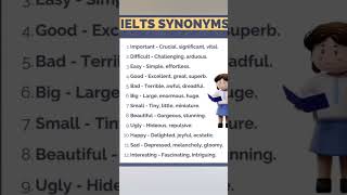 ️ Important SYNONYMS DAILY USE WORDS  IELTS 9 band #vocabulary |/ #learnenglish WRITING speaking