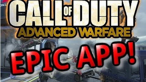 Call of Duty Advanced Warfare COMPANION APP Gameplay EMBLEM EDITOR &MORE Trailer (COD AW MULTIPLAYER