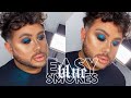 EASY BLUE GLITTER SMOKY EYES | DOSE OF COLORS TEAL ME MORE | ALLAN CRAIG