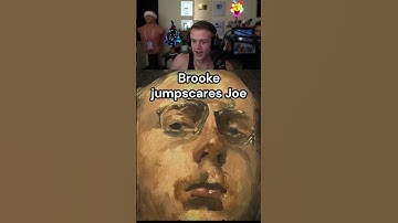 Brooke jumpscares Joe Bartolozzi