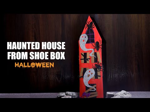 How I Turned my Shoebox Into a Haunted House | Halloween