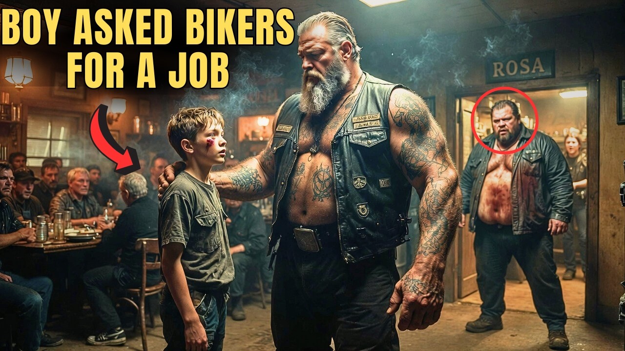Bruised Boy in Duct-Taped Shoes Walks Into Biker Club – What Happened Next Changed Everything