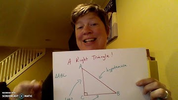 5.5 Right Triangle Vocab Video