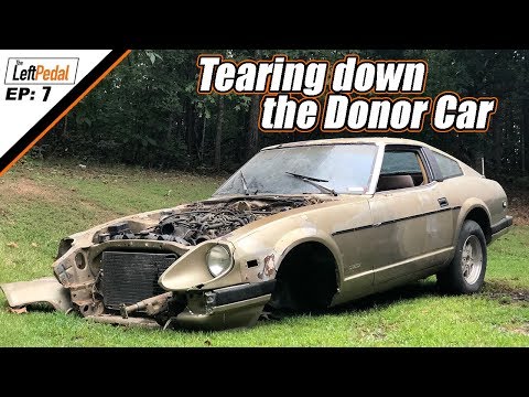 stripping-the-donor-car-for-parts-|-datsun-280zx