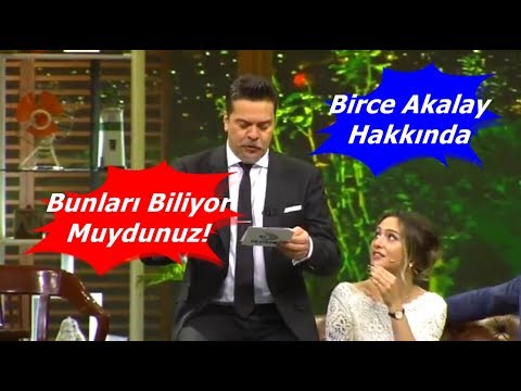 Birce Akalay Hakkında Bunları Biliyor Muydunuz! Beyaz Show