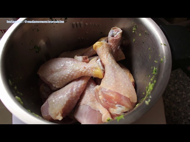 Recette Tajine Poulet Olives Monsieur Cuisine / Thermomix