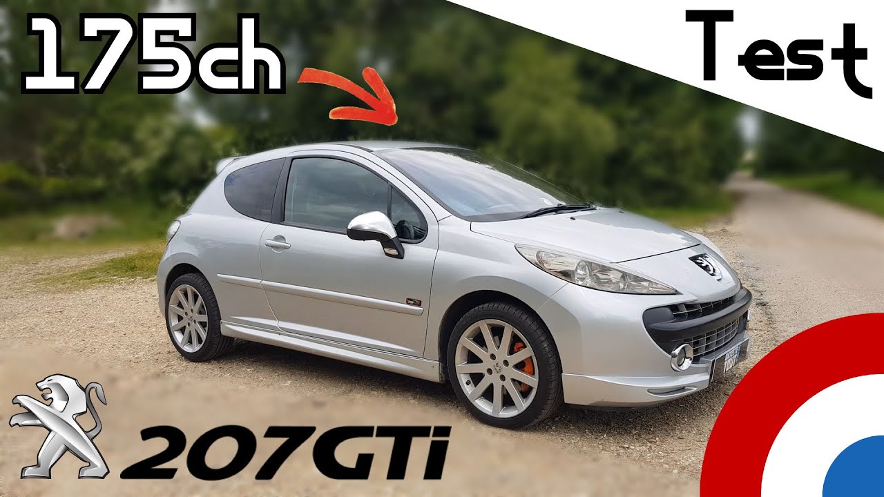 Test" JAMAIS VENDUE EN FRANCE "Peugeot 207 GTI pack OCTANE" - YouTube