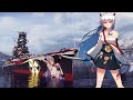 World Of Warships X Azur Lane mod Hyuuga gameplay World Of Warships X Azur Lane mod Hyuuga gameplay