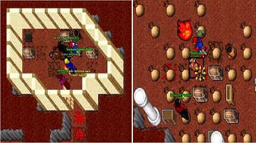 Old Tibia - Classic Rookgaard Quests (7.24-7.26 2004)