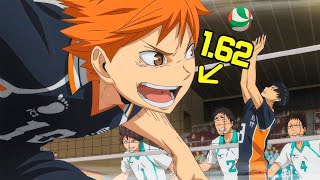 MIDE 1.62 pero SALTA como un GIGANTE | Haikyuu Resumen