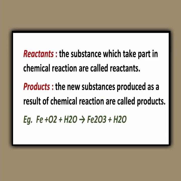 Define Reactants and Product trendingshorts chemicalreaction Class 10 Chemistry YouTube