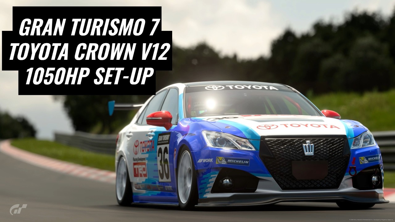 Прошивка Toyota Crown (с двигателем от Huayra V12) — для простаков — Gran Turismo 7
