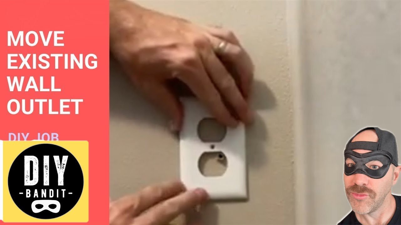 ️🔥 Electrical Outlet Installation How to Move an Existing Outlet From
