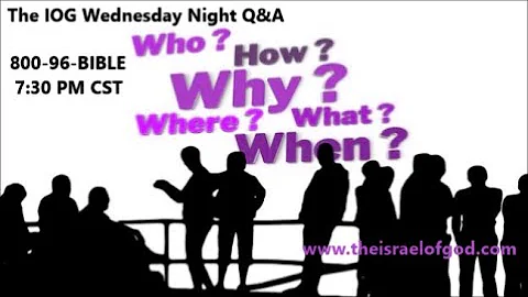IOG - Wednesday Night Q&A 1/13/2021