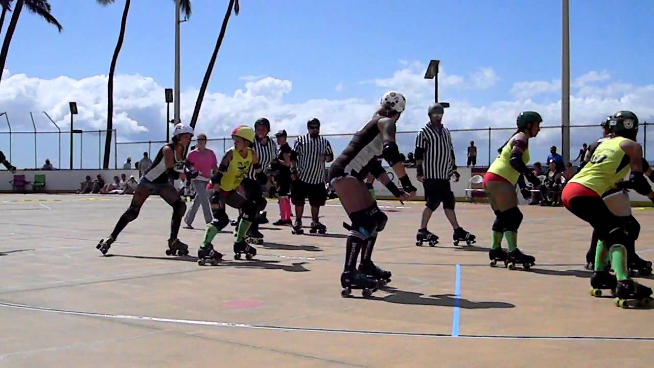 Maui Owie Rollers vs Waimea Wranglers YouTube
