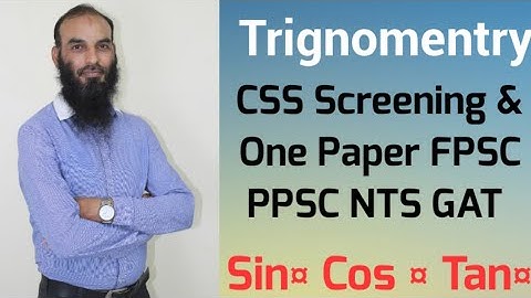 Trignometry Sin¤ Cos¤ Tan¤ CSS Screening