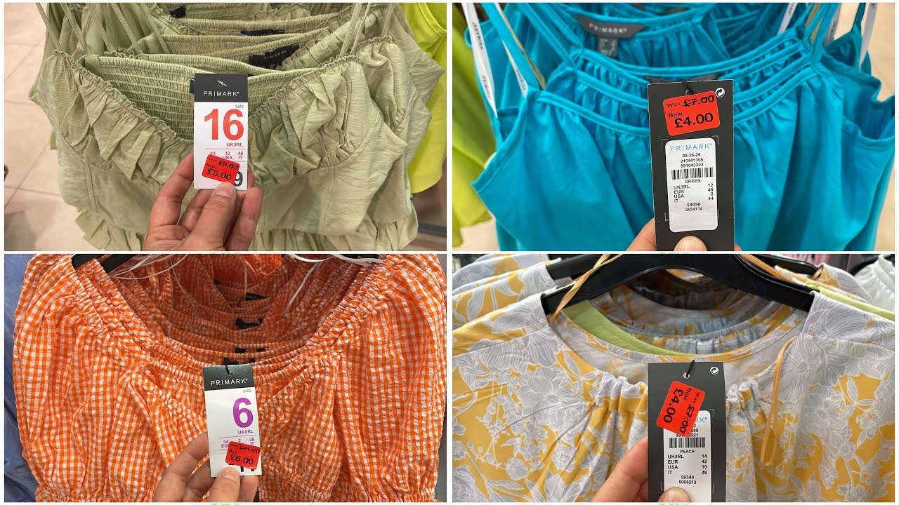 PRIMARK WOMEN TOPS & SHIRTS SALE - JULY, 2022