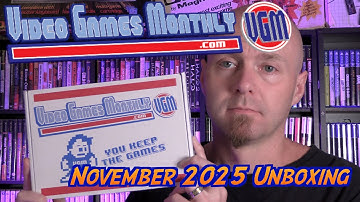 Video Games Monthly - November 2025 Unboxing