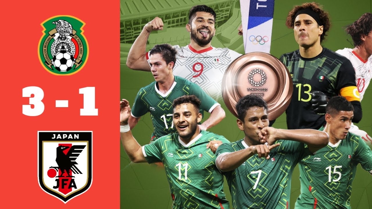 Mexico vs Japan (31) Highlight and Goal Olympiade YouTube