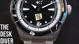 Christopher Ward Team Up With Secondeseconde On The Desk Diver Limited Edition