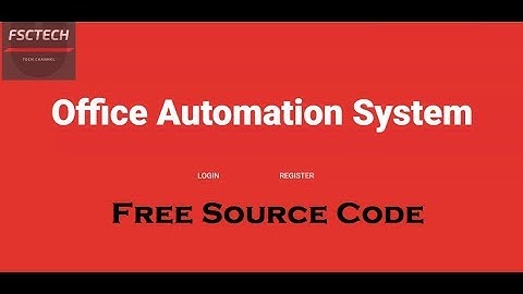 PHP project office automation system for small business - projects in php #php #freesourcecode