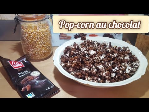 Vidéo: Pop-corn Au Caramel Au Chocolat Avec Noix Et Canneberges