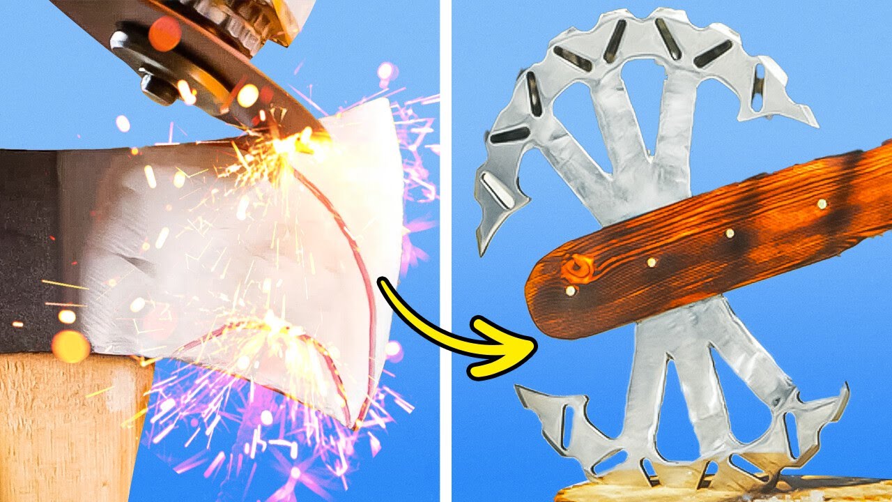 Ultimate Axe Mastery Thrilling DIY Adventures! YouTube