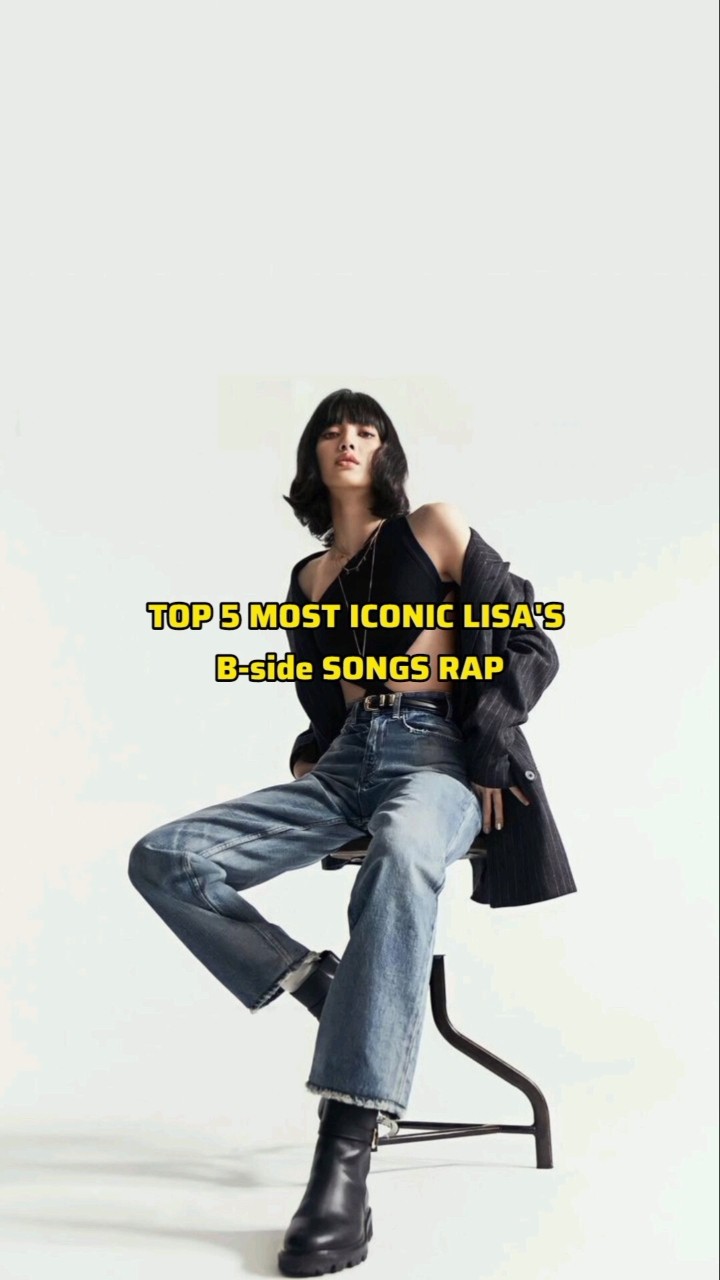 TOP 5 MOST ICONIC LISA'S B-side SONGS RAP ?? #lisa #jisoo #jennie #rosé #blackpink #shorts