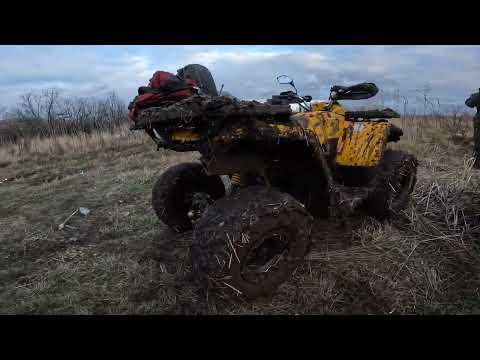 Видео: Первый прохват по грязи на Motoland WILD Track X 200 и WELS 800