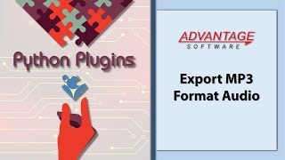 Python Plugins - Export MP3 Format Audio 1.1