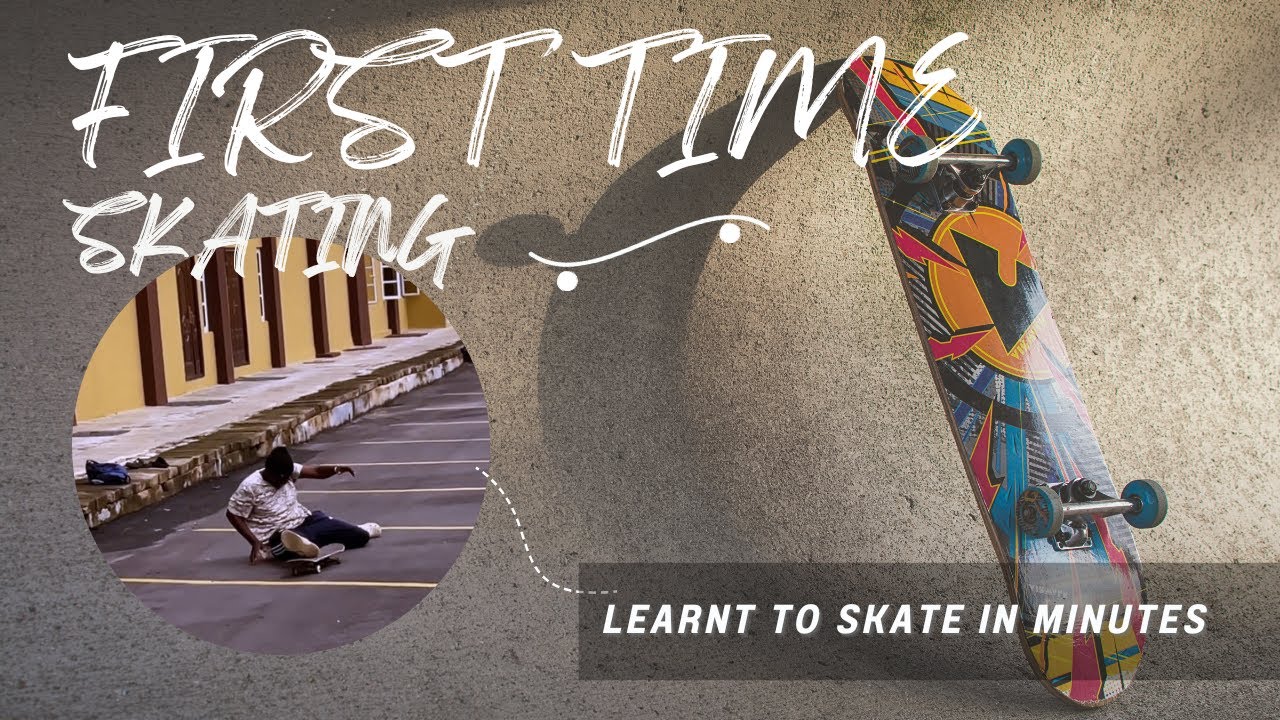 I tried learning to skate in minutes.