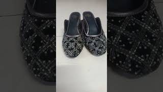 Ethnic Black Mules..