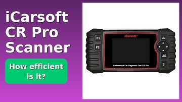 REVIEW (2025): iCarsoft CR Pro Scanner. ESSENTIAL details.