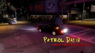 GTA IV LCPDFR 1.0b - Patrol Day 13 - More unmarked traffic