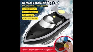 Hongxunjie HJ-807 rc fishing boats fish finder tools fishing bait boat with night light screenshot 1