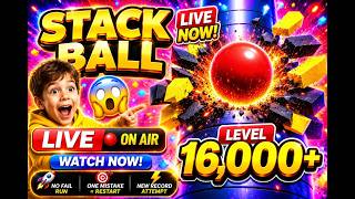 🔴 Stack Ball LIVE 🎯 One Try Challenge! No Mistakes Allowed | Day 87 screenshot 3