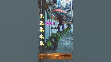 Blindly Ranking 5 COD Guns From the Advanced Movement Era #Shorts