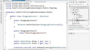 Entity Framework Code First to an Existing Database